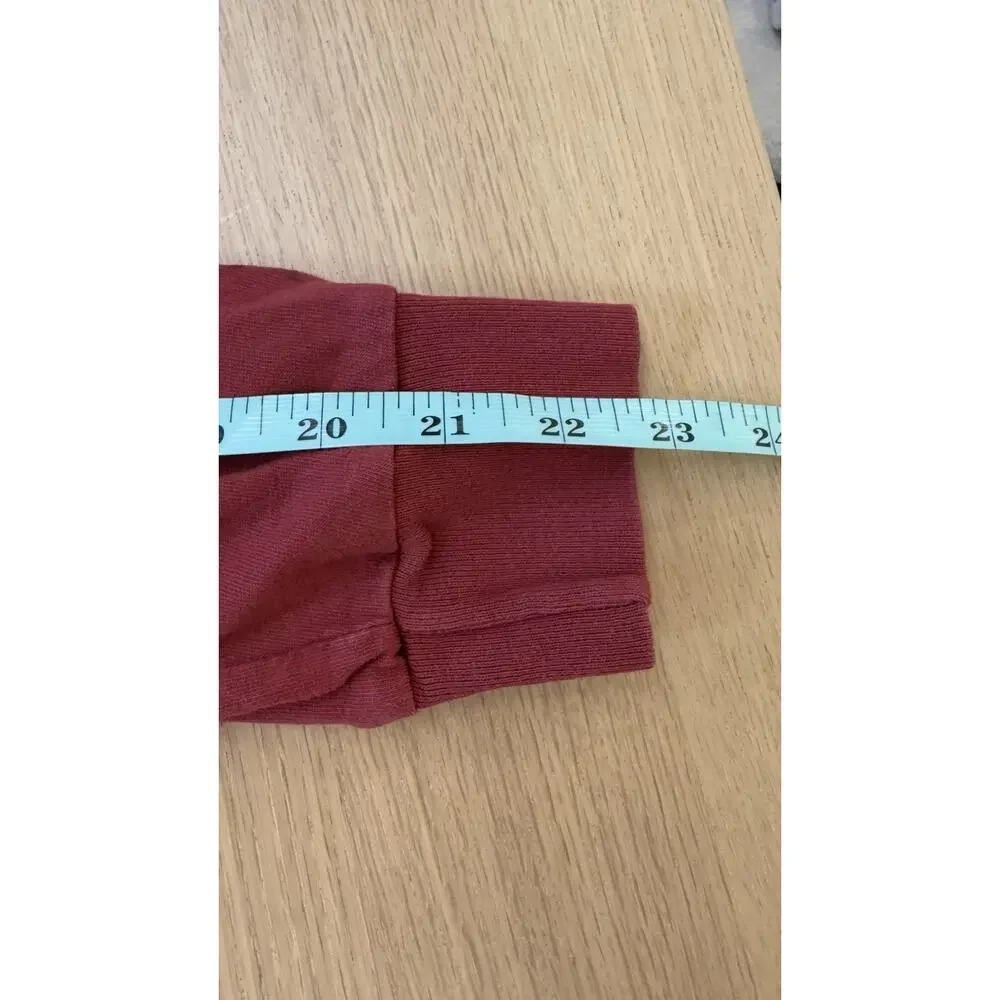 Taylor Swift Red Long Sleeve T-Shirt Crop Top Size Small - Picture 5 of 8